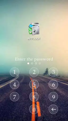 Play AppLock Theme Road