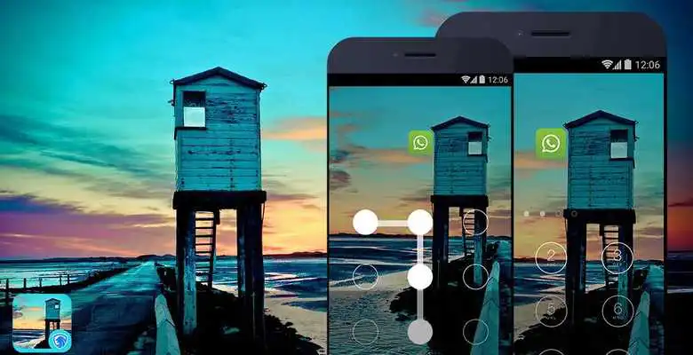 Play AppLock Theme - Seaside Cabin