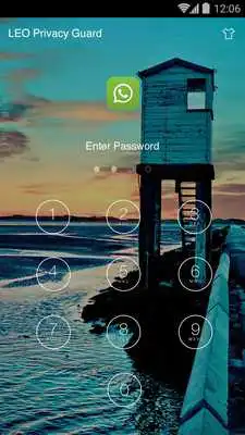 Play AppLock Theme - Seaside Cabin