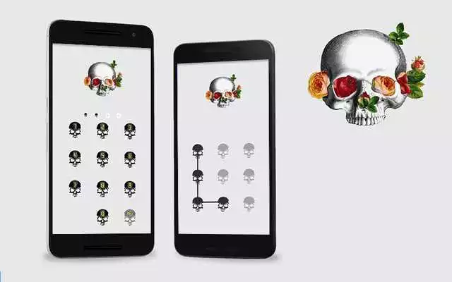 Play Applock Theme Skeleton 3