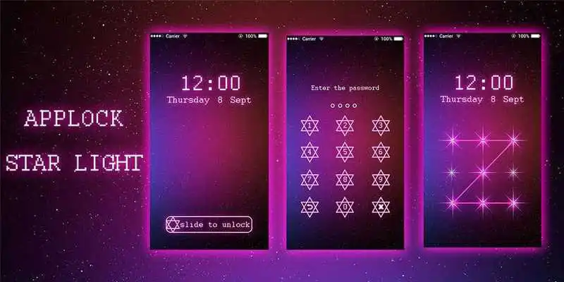 Play Applock Theme Star Light Play Applock Theme Star Light