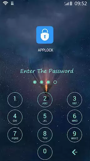 Play AppLock Theme StarrySky as an online game AppLock Theme StarrySky with UptoPlay