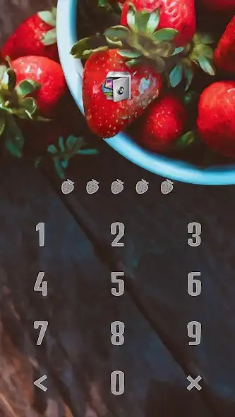 Play AppLock Theme Strawberry as an online game AppLock Theme Strawberry with UptoPlay