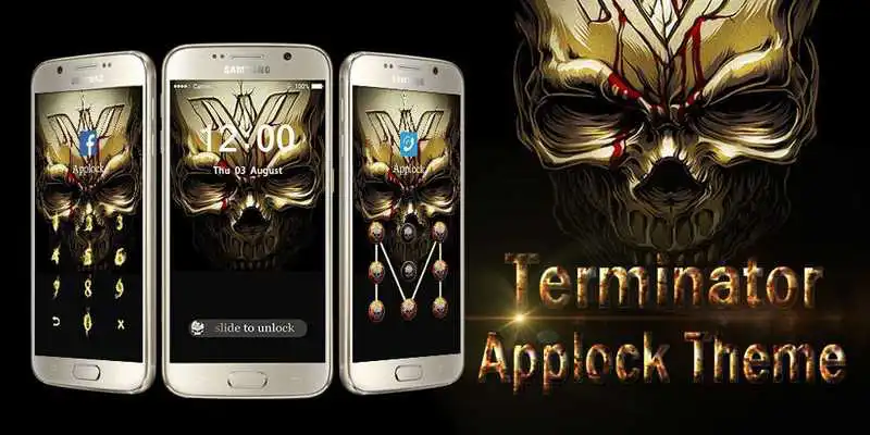 Play Applock Theme Terminator