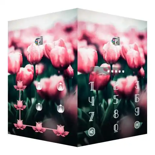 Free play online Applock Theme Tulip APK
