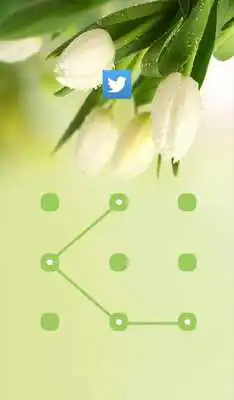 Play Applock Theme Tulip