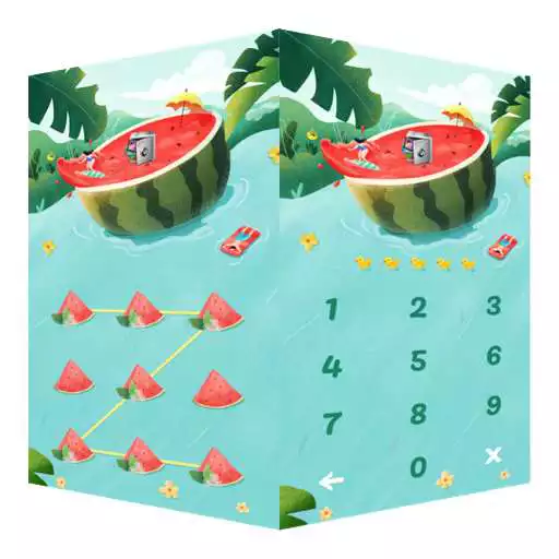 Play AppLock Theme Watermelon APK