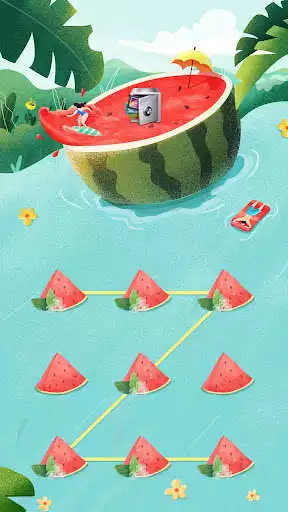 Play AppLock Theme Watermelon  and enjoy AppLock Theme Watermelon with UptoPlay