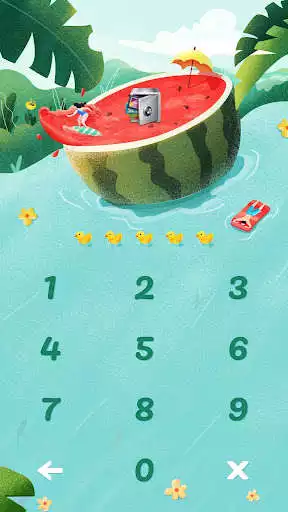 Play AppLock Theme Watermelon as an online game AppLock Theme Watermelon with UptoPlay