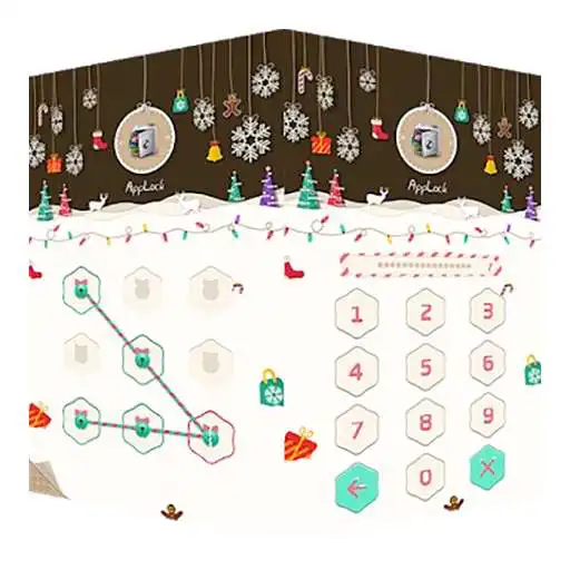 Play AppLock Theme Xmas & New Year APK