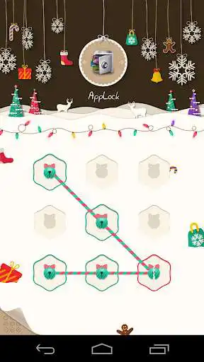 Play AppLock Theme Xmas & New Year  and enjoy AppLock Theme Xmas & New Year with UptoPlay