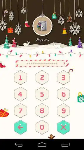 Play AppLock Theme Xmas & New Year as an online game AppLock Theme Xmas & New Year with UptoPlay