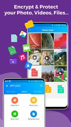 Play AppLock - Vault & Security Lock as an online game AppLock - Vault & Security Lock with UptoPlay