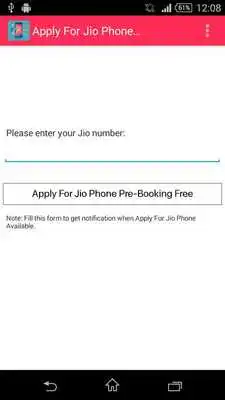 Play Apply For Jio Phone Booking Free