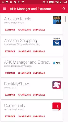 Play  ( APP ) Manager, Extractor and P2P Sharing App
