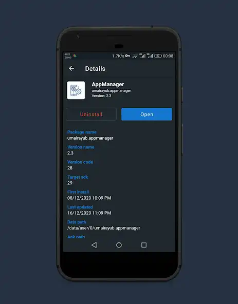 Play App Manager - Multi App Uninstaller,  Extractor as an online game App Manager - Multi App Uninstaller,  Extractor with UptoPlay
