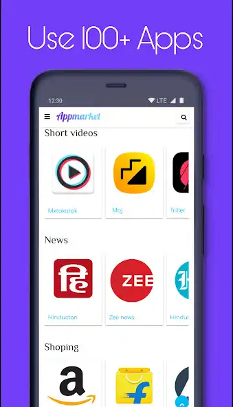 Play Appmarket : app and games as an online game Appmarket : app and games with UptoPlay