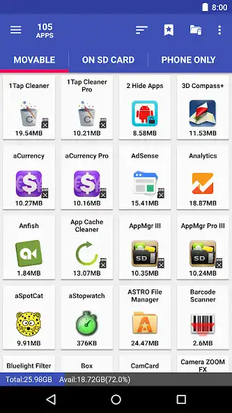 Play AppMgr Pro III (App 2 SD)  and enjoy AppMgr Pro III (App 2 SD) with UptoPlay