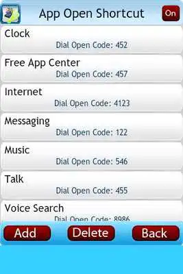 Play App Open Shortcut