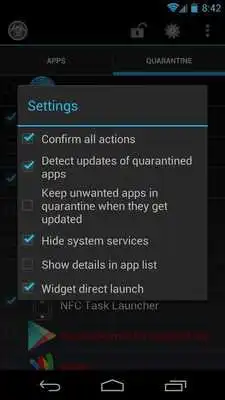 Play App Quarantine