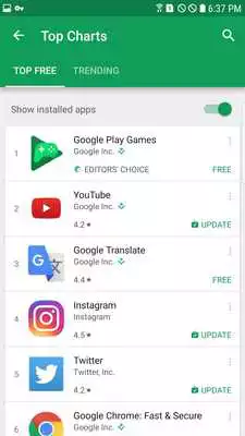 Play Apps(App Store without Games)