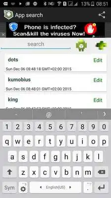 Play App search manager