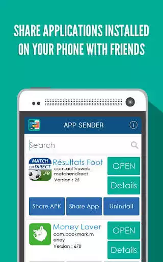 Play App Sender Bluetooth as an online game App Sender Bluetooth with UptoPlay