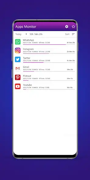 Play Apps Monitor - Track App Usage as an online game Apps Monitor - Track App Usage with UptoPlay