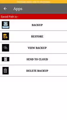 Play APP ,SMS ,Contact ,Backup  Restore
