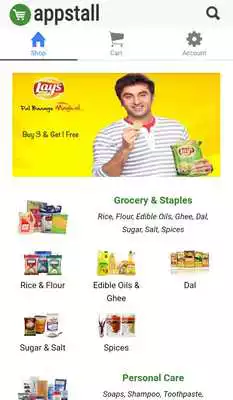 Play Appstall - Grocery Demo App