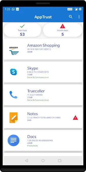 Play AppTrust - Application trust scanner  and enjoy AppTrust - Application trust scanner with UptoPlay