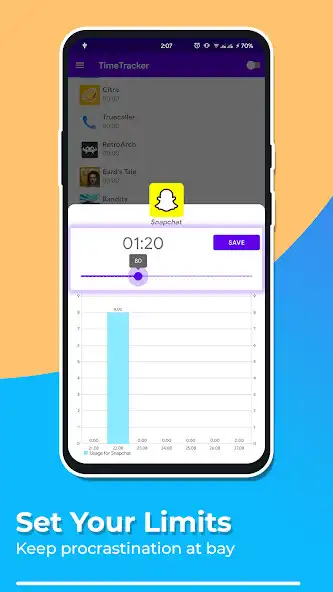 Play App Usage Manager  Tracker as an online game App Usage Manager  Tracker with UptoPlay