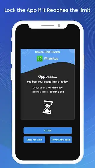 App Usage: Screen Time Tracker online game with UptoPlay