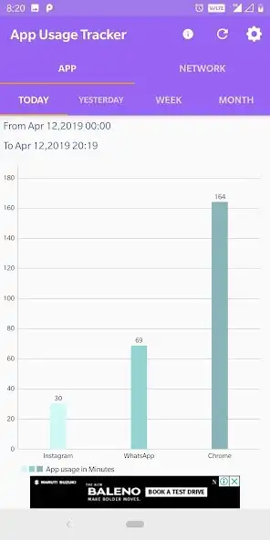 Play App Usage Tracker as an online game App Usage Tracker with UptoPlay