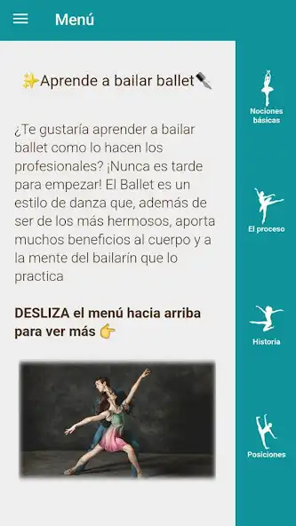 Play Aprende a bailar ballet  and enjoy Aprende a bailar ballet with UptoPlay