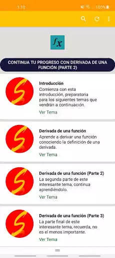 Play Aprende a derivar: aplicación de derivadas.  and enjoy Aprende a derivar: aplicación de derivadas. with UptoPlay