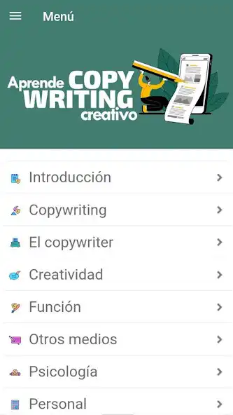 Play Aprende copywriting creativo  and enjoy Aprende copywriting creativo with UptoPlay