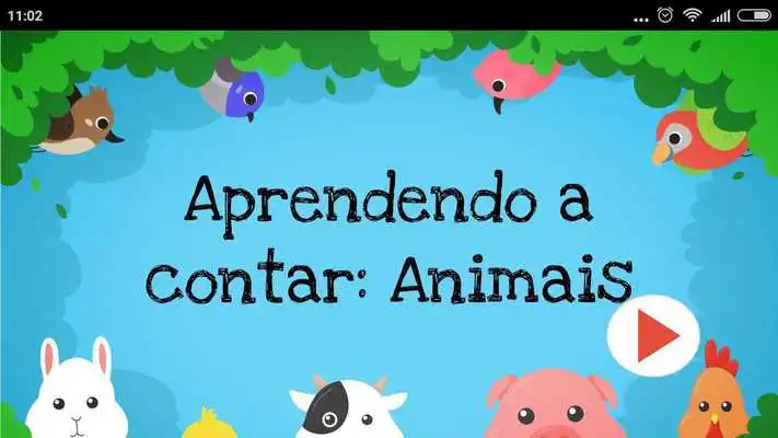 Play Aprendendo a contar: Animais Play Aprendendo a contar: Animais