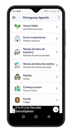 Play Aprendendo Espanhol Gratis as an online game Aprendendo Espanhol Gratis with UptoPlay