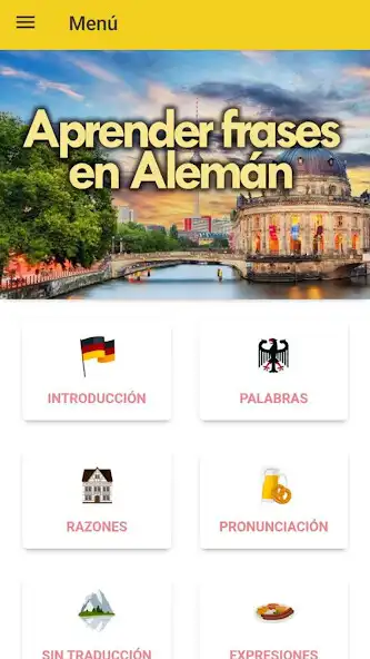 Play Aprender frases en alemán  and enjoy Aprender frases en alemán with UptoPlay