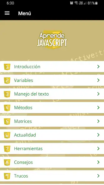 Play Aprender JavaScript desde cero  and enjoy Aprender JavaScript desde cero with UptoPlay