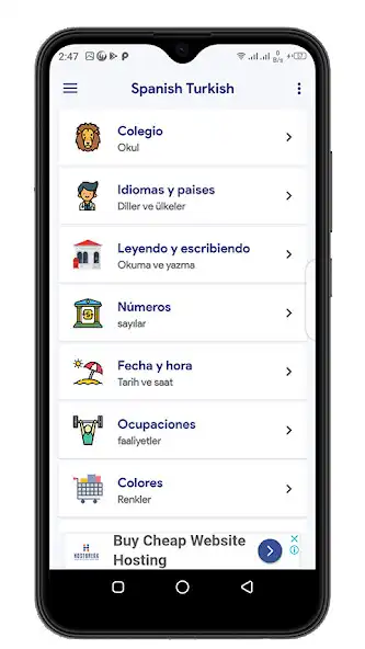 Play Aprender Turco Gratis as an online game Aprender Turco Gratis with UptoPlay