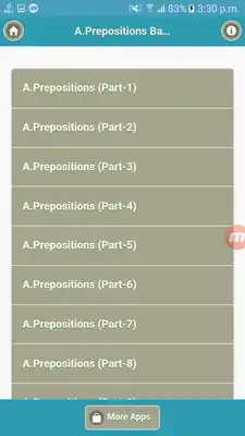 Play A.Prepositions Bangla Meaning