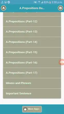 Play A.Prepositions Bangla Meaning