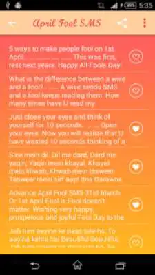 Play April Fool SMS