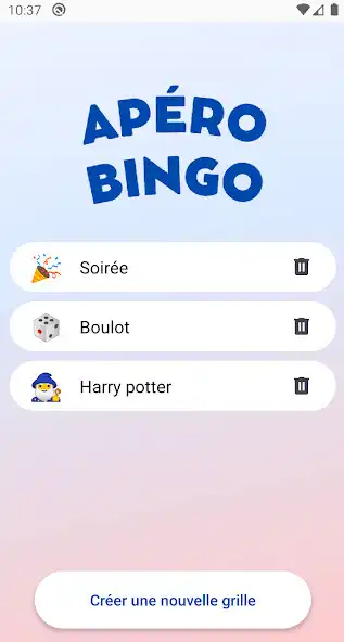Play Apéro bingo  and enjoy Apéro bingo with UptoPlay