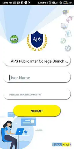 Play APS Public Inter College App  and enjoy APS Public Inter College App with UptoPlay