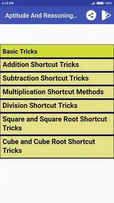 Play Aptitude And Reasoning Tricks