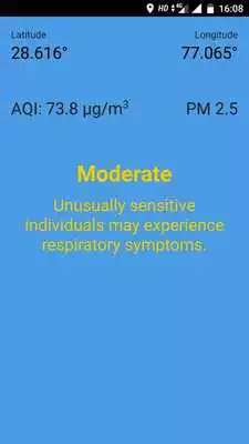 Play AQI- AIR Quality  INDEX WITH LAT- LONG