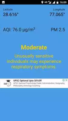 Play AQI- AIR Quality  INDEX WITH LAT- LONG